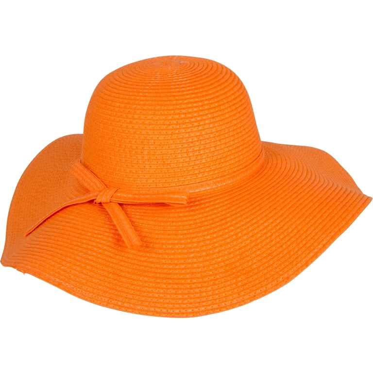 Sakkas Katy Wide Brimmed Straw Floppy Hat With Straw Bow  display picture 1