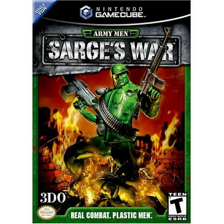 Army Men Sarge's War - Gamecube: Experience the Ultimate Battle in this Classic Game