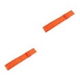thumbnail image 2 of Cateissary Cake Pan Strip Cloth DIY Cake Tray Strip Anti-deformación resistente al calor para hornear hoja cinturón, naranja Naranja 2piezas, 2 of 6