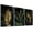 Gold Black Leaf, variant on 3 Piece Wall Decor for Home Oil Painting on Canvas Printing Scenery Wall Art Modern Home Decor Artwork Print Picture Paintings Framed Picture Artwork For Living Room Dinning Room Walls 12X16inch