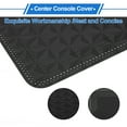 thumbnail image 6 of Unique Bargains Car Center Console Cushion Pad 12.59"x7.87" Center Console Cover Armrest Seat Box Cover Faux Leather Black, 6 of 6