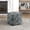 Multi, variant on Square Pouf in Modern Style, Off-White Fabric - Enhance Home Decor
