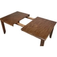 thumbnail image 4 of Sunset Trading Simply Brook 7-Piece 72" Extendable Wood Dining Set in Brown, 4 of 7