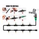 thumbnail image 4 of Automatic Watering Kits Micro Misting Spray Cooling System Garden Agriculture Greenhouse Irrigation Spray Brass Mist, 4 of 5