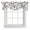 White, variant on Tie Up Valance Teal Construction Vehicle Valances for Windows Teal Construction Vehicle Balloon Shade Valance Window Treatment Adjustable Short Curtain Valances for Living Room Kitchen 42"x12"