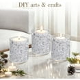 thumbnail image 6 of Happon 600Pcs Clear Vase Fillers,Acrylic Fake Crushed Ice Rocks,Artificial Crystals Diamond for Vase Fillers Centerpiece Fish Tank Table Scatter Photography Props Display Decoration, 6 of 7