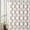 Beige and White, variant on Coffee Wave Checkered Shower Curtain, Vintage Boho Mid Century Modern Retro Aesthetic 70S Bathroom Decor Set Waterproof Polyester with Hooks 72x72 inches