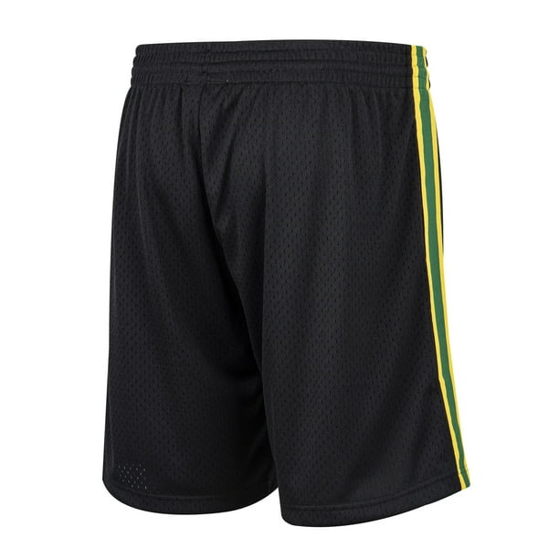 Men's Mitchell & Ness Black Seattle SuperSonics Hardwood