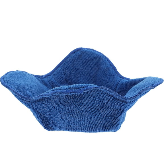 Raindrops Microwave Bowl Cozy with Polyester Fabric for Heat and Safe Handling of Hot Bowls