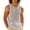 Gray, variant on WWV Fitted Tank Tops for Men Sleeveless Crewneck Hollow out Solid Color Blouse Summer Breathable Loose Fit Anniversary Party Tops Black L