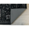 thumbnail image 6 of GLN Rugs Sumer - Indoor, Machine Washable Area Rug 6'x9' Moroccon Black Home Carpet, 6 of 9