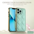 thumbnail image 6 of TECH CIRCLE PU Leather+Hard PC  with iPhone 13 Pro Max Case,With Len Protection Shockproof Ultra-Slim for iPhone13 Pro Max 6.7 inch,Lightgreen, 6 of 7