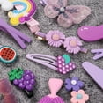 thumbnail image 4 of Gupgi Little Girls Princess Hairpins, Sweet Style Animal/Flower Bangs Clip, 4 of 7