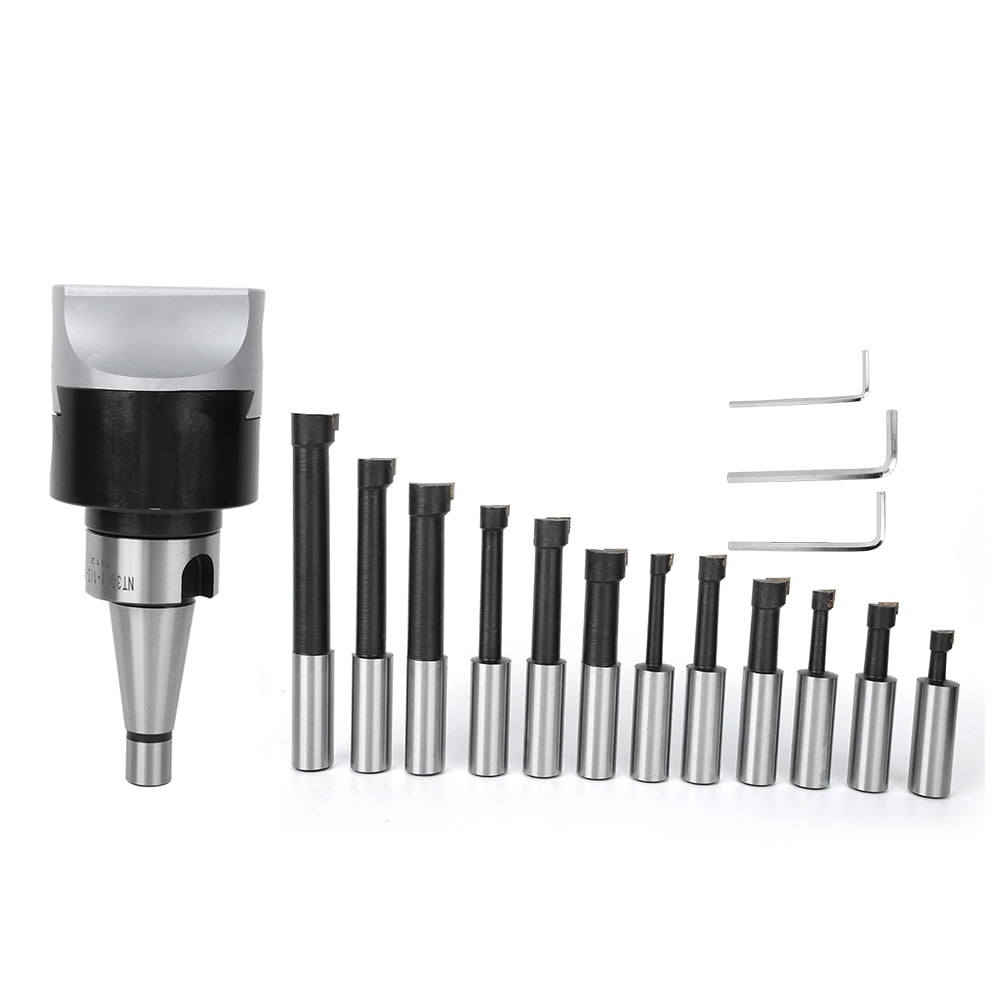 Boring Bar,Boring Head Set High Boring Tool CNC Milling Tools Kit Set Finest Materials