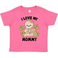 thumbnail image 3 of Inktastic Cute Sloth I Love My Mommy with Green Leaves Boys or Girls Toddler T-Shirt, 3 of 5