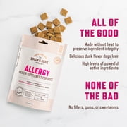Rocco & Roxie Dog Allergy Relief Chews with Omega 3 for Dogs, Probiotics for Itching Skin, Stop Paw Licking, Fish Oil Skin and Coat Supplement, Anti-Itch, Pet Itchy Allergies and Immune Support, 60ct