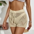 thumbnail image 5 of Tawop Shorts Women Ladies Shorts Swim Shorts Drawstring Beach Mesh XL, 5 of 5