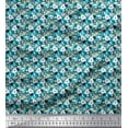 thumbnail image 1 of Soimoi Cotton Duck Fabric Floral Shirting Decor Fabric Printed Yard 56 Inch Wide, 1 of 3