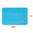 thumbnail image 4 of Almohadilla de silicona resistente al calor para reparación de electrónicos, tamaño 300x200mm, ideal para trabajos de soldadura y reparación de dispositivos móviles y computadoras., 4 of 5