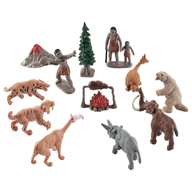 Juguetes Educativos para Modelo de Prehistórica de 12 piezas conjunto Zulema Figuras de animales de granja