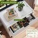 thumbnail image 5 of Moderno fluted 3-cajón de anchura wood chest of cajones - almacenamiento cómoda con metal legs y anti-tipping device para dormitorio y sala de estar, 5 of 7
