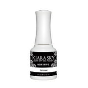 Kiara Sky Soak off gel polish NON WIPE Top Coat 0.5 oz