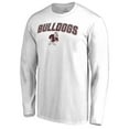 thumbnail image 2 of Men's White Alabama A&M Bulldogs Proud Mascot Long Sleeve T-Shirt, 2 of 3