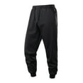 thumbnail image 2 of Winter Heavyweight Pants for Men Sherpa Fleece Lined Joggers, Drawstring Active Sweatpants with Zipper Pockets, 2 of 9