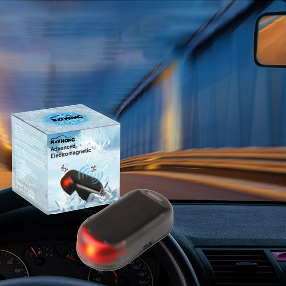 Fankiway Car Anti Theft Device, Simulated Imitation Camera Car Anti-Theft Light,for Prevent Cars from Being Broken into and Stolen, to Protect The Safety of Automobile Property