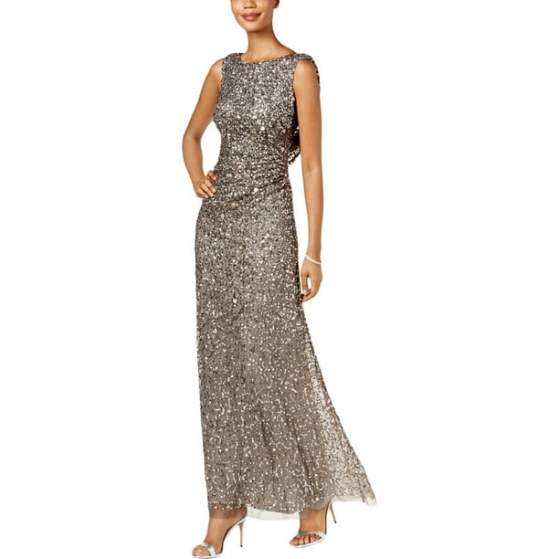 Adrianna Papell - Adrianna Papell Womens Sequined Special Occasion ...