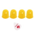 thumbnail image 2 of 4 Piezas Guitar Finger Finger Pick Silicona Finger Guards Para Principiantes S, 2 of 9