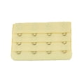 thumbnail image 1 of pitrice Extension Strap Bra Extenders Buckle 4 Hook Breathable Practical Accessories Adjustable Replacement 3 Rows Underwear light yellow, 1 of 5