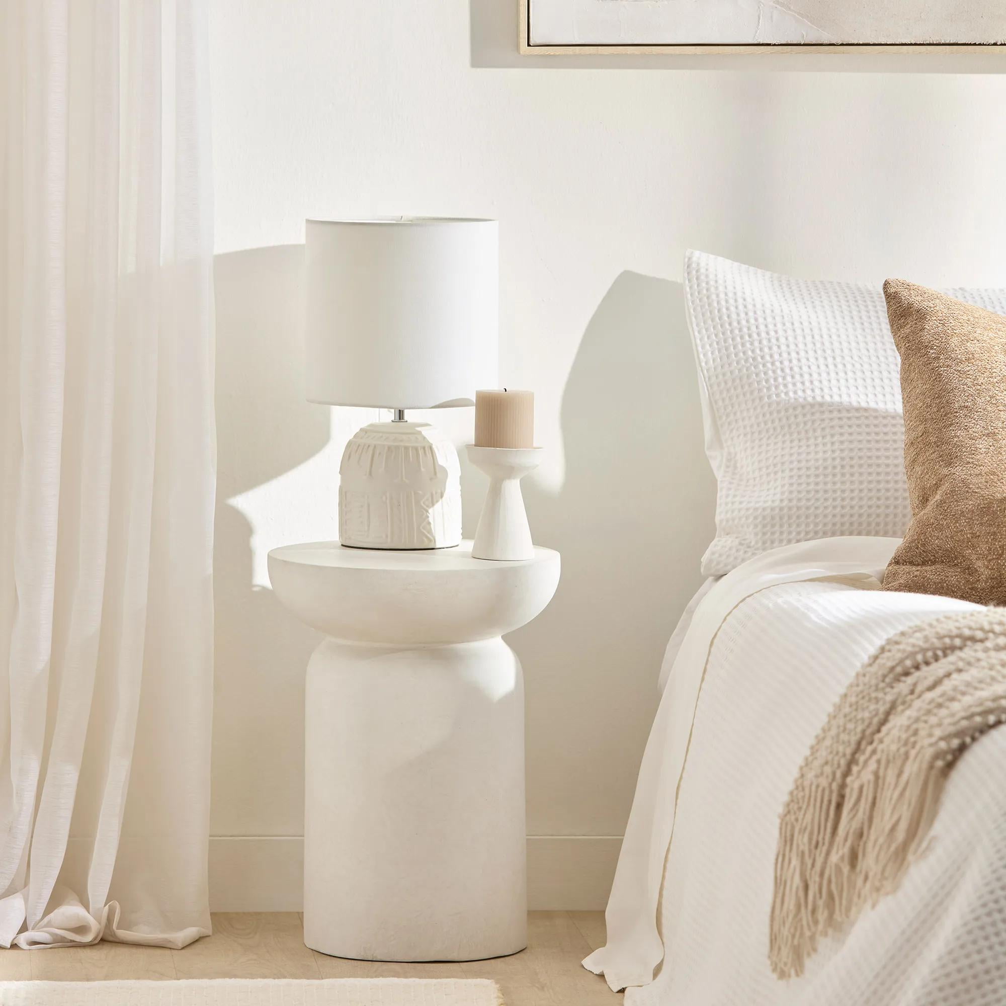 Bouclair Table d'appoint effet béton