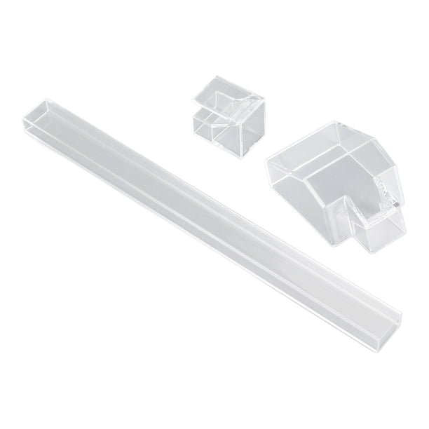 Tubo de Alimentación de Acrílico para Camarones Tubo de Alimentación de Tanque de Peces Transparente para Peces de Agua Dulce y de Agua de Mar con Tobogán en el Tazón para ANGGREK Otros
