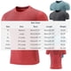 thumbnail image 3 of Ceisia Men's Slim Fit Quick-Dry Sports T-Shirt | Breathable Short Sleeve Crew Neck Running Tee Gifts, 3 of 4