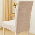 thumbnail image 4 of Tyidzon Dining Chair Slipcover, High Stretch Removable Washable Chair Seat Protector Cover for Home Party Hotel Wedding Ceremony, 4 of 6
