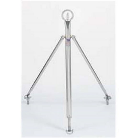 Attwood Fixed Height Stainless Steel Ski Pylon 45", Post Diameter 1-1/2"