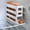 Color 395, variant on 4 Tier Egg Holder for Fridge, Auto-Rolling Egg Holder,Egg Organizer for Refrigerator,Egg Storage for Refrigerator,Egg Container Egg Dispenser for Refrigerator,Egg Tray (White)