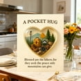 thumbnail image 2 of Womens Small Gifts Camping Pocket Card Gift, Pocket Hugs for Coworkers, Gifts for Men Daughter Pocket Hug, Hug Card Personalized Pocket Hug(1pcs), 2 of 4