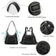 thumbnail image 4 of LHSHID Women Handbag Soft PU Leather Shoulder Bag Ladies Backpack Daypack Fashion Elegant Top-handle Large Capacity Tote Bag, 4 of 7
