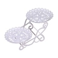 thumbnail image 2 of Three Layer Fruit Tray Stand with Heavy Base for Desserts Cakes Appetizers Tiered Serving Platter for Party Dinner Home Decor and Events, 2 of 9