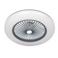 thumbnail image 1 of Ventilador de techo Lixada con iluminación 180V-265V Luz LED con aplicación, 1 of 8