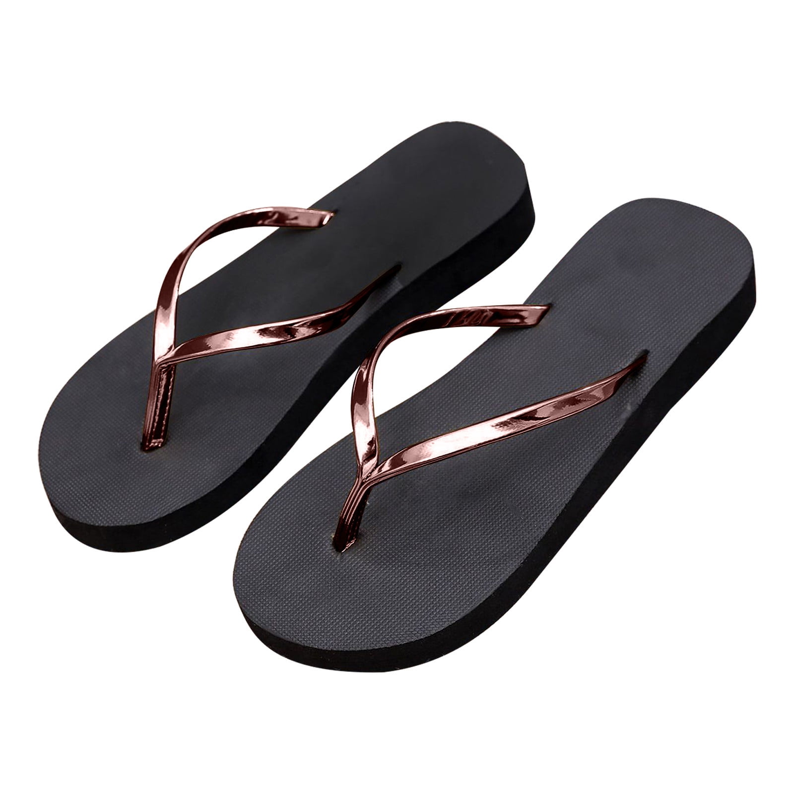 Shldybc Women's Summer Footwear - Soft, Comfy, Non-Slip Flip Flops for  Beach and Casual Use - Walmart.com