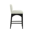 thumbnail image 6 of Meridian Furniture Waldorf Mint Chenille Fabric Stool, 6 of 8