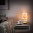 thumbnail image 6 of Cartoon Dinosaurs Trees Bedside Table Lamp LED Warm Lights with USB Charging Port Retro Cylinder Desk Lamps, 6 of 7