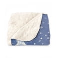 thumbnail image 2 of Merry Christmas Chinese Shar-Pei Snowy Winter with Gifts Tree Decorations Cozy Sherpa Blanket Dog Lover Warm Soft Throw Blanket - 12020, 2 of 5