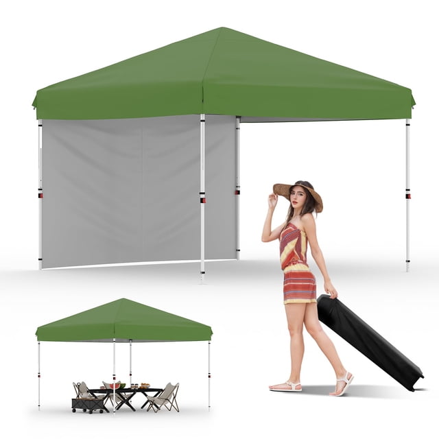 Toldo Pop-Up 3x3 Metros para Jardín y Playa - Estructura Metálica, Tela Oxford 210D, Bloquea 98% Rayos UV