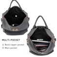 thumbnail image 4 of MKP Women Nylon Water Resistant Backpack Purse Convertible Large Ladies Designer Rucksack Travel Shoulder Bags Handbag Wristlet, 4 of 9