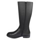 thumbnail image 3 of Bota alta coqueta mujer negro sintetico 92908a LEON  92907amp, 3 of 4