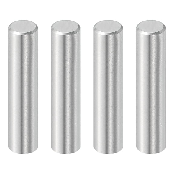 4 Pcs 3/8x1-1/4" Dowel Pins, Bearing Steel Cylindrical Dowel Pins Shelf Support Peg Pin Rod Fasten Elements Metal Shelf Pegs